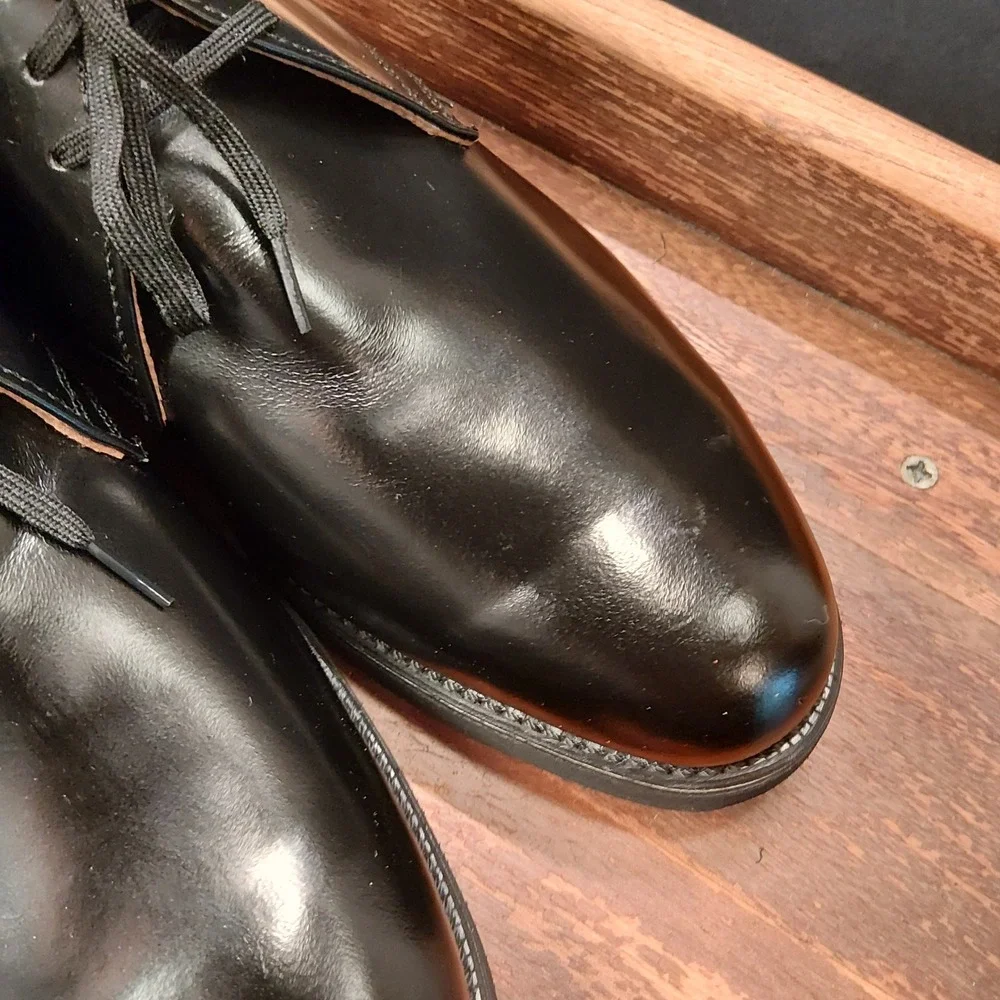 Work America Biltrite Mens USPS Postal Chukka Boots Black Leather 12 3E USA Made
